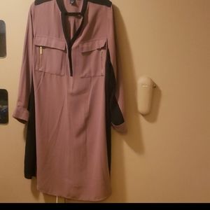 Lane Bryant shirt dress